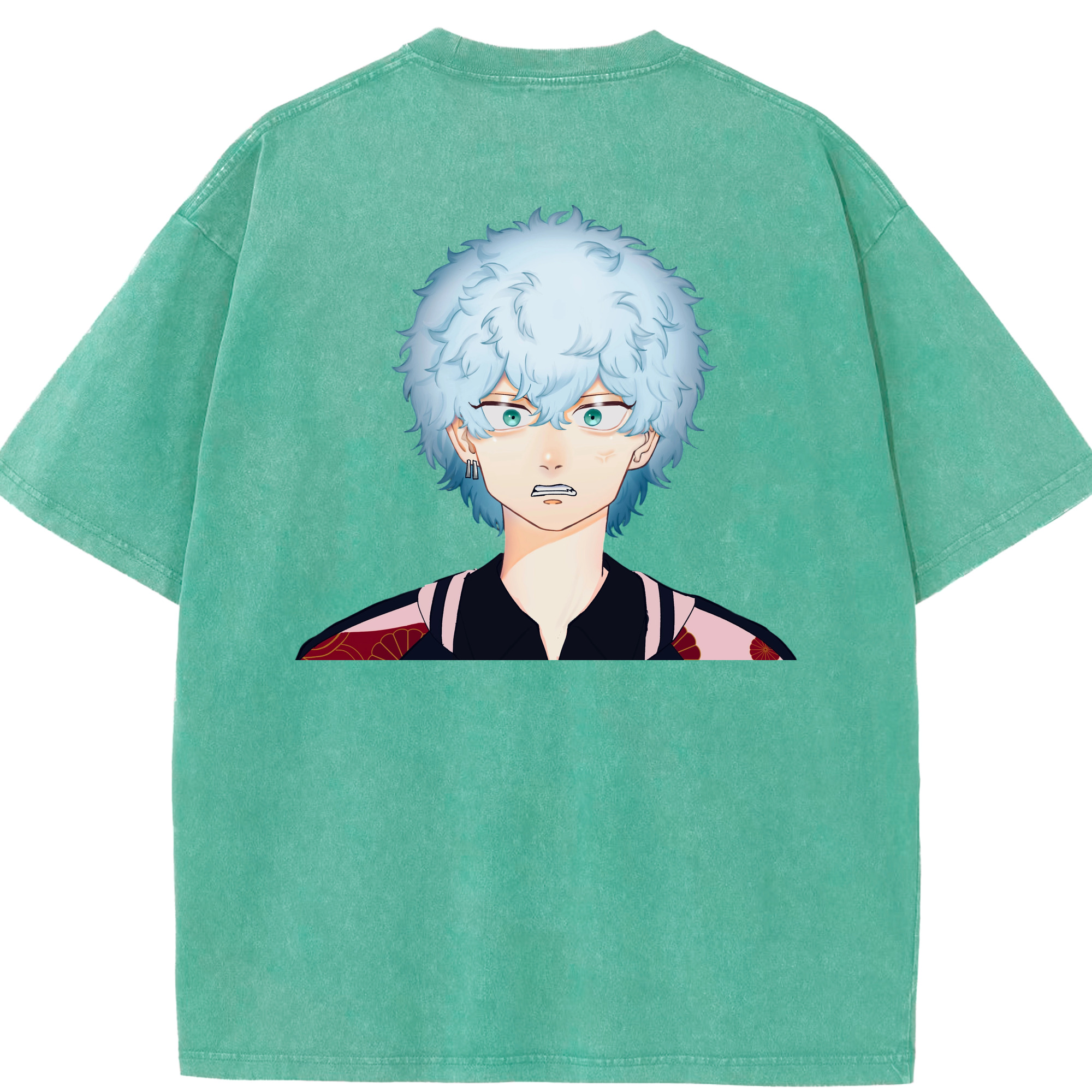 （画像用） 東京リベンジャーズ Tokyo Revengers 綿100% ヴィンテージ風 半袖Tシャツ（背面プリント）